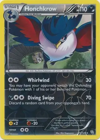 Honchkrow Reverse Holo 73 Normal
