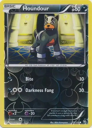 Houndour Reverse Holo 74