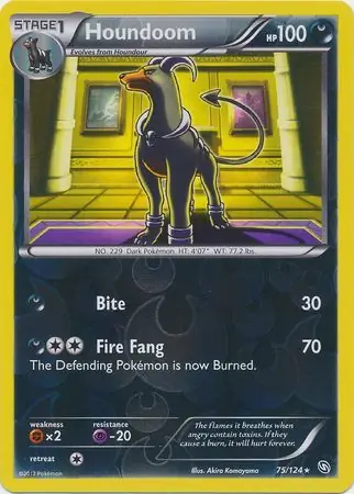 Houndoom Reverse Holo 75 Normal