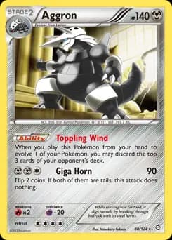 Aggron Holo 80 Normal