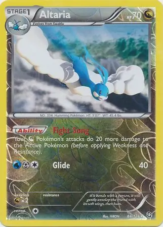 Altaria Reverse Holo 84 Normal