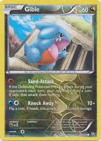 Gible Reverse Holo 87 Normal