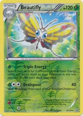 Beautifly Reverse Holo 8 Normal