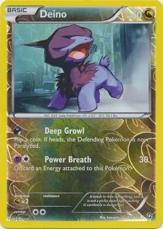 Deino Reverse Holo 93 Normal