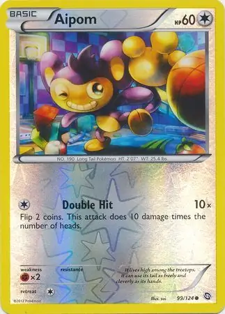 Aipom Reverse Holo 99