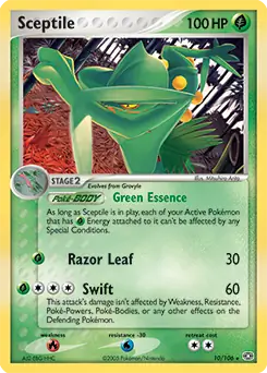 Sceptile Holo 10 Normal