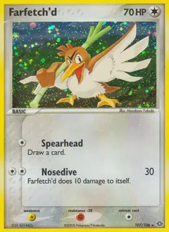 Farfetch'd Secret Holo 107
