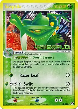 Sceptile Reverse Holo 10 Normal