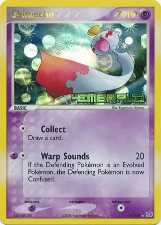 Chimecho Reverse Holo 12 Normal