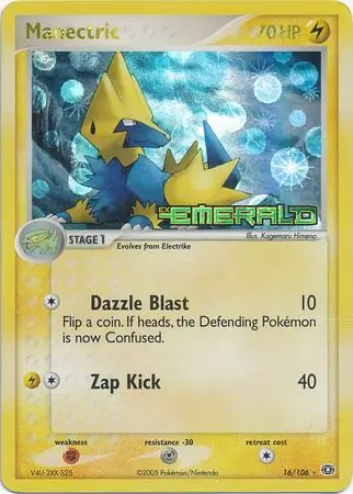Manectric Reverse Holo 16 Normal