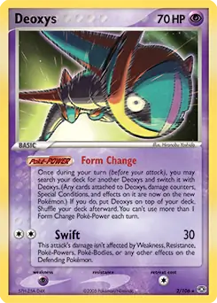 Deoxys Holo 2 Normal