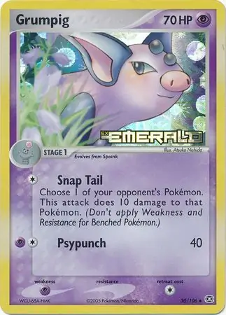 Grumpig Reverse Holo 30