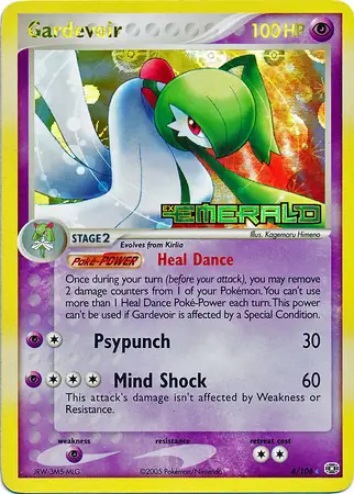 Gardevoir Reverse Holo 4 Normal