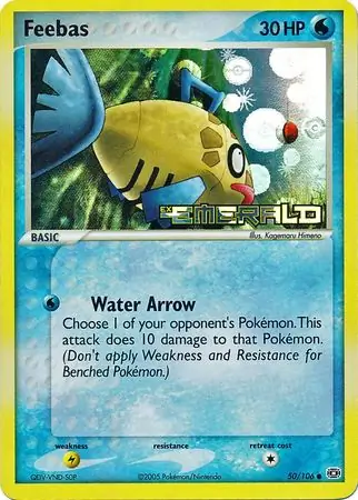 Feebas Reverse Holo 50 Normal