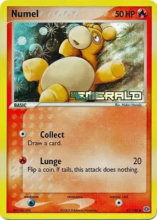 Numel Reverse Holo 57