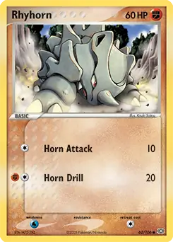 Rhyhorn 62 Normal