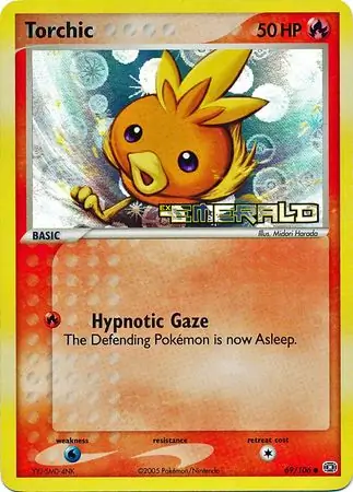 Torchic Reverse Holo 69