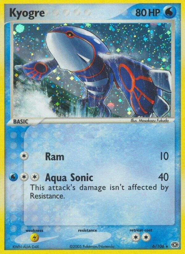 Kyogre 6 Normal