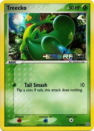 Treecko Reverse Holo 70 Normal