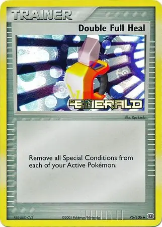 Double Full Heal Reverse Holo 76 Normal