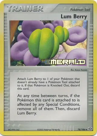 Lum Berry Reverse Holo 78 Normal