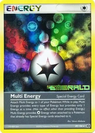 Multi Energy Reverse Holo 89