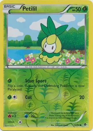 Petilil Reverse Holo 13 Normal