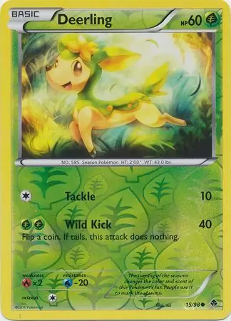 Deerling Reverse Holo 15