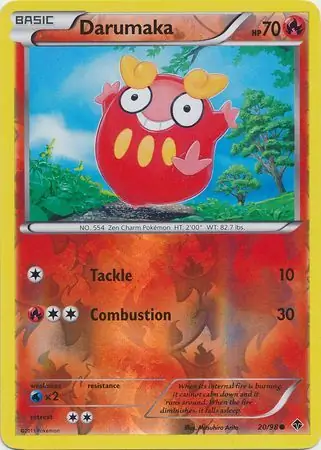 Darumaka Reverse Holo 20 Normal