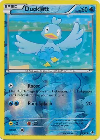 Ducklett Reverse Holo 26 Normal
