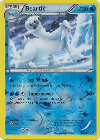 Beartic Reverse Holo 31