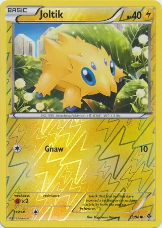 Joltik Reverse Holo 33 Normal