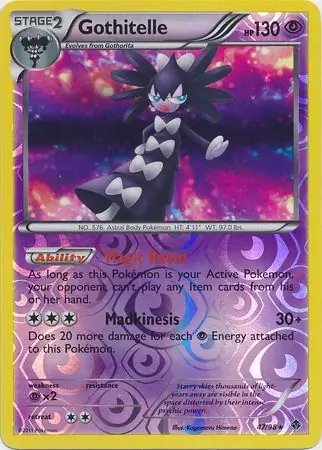 Gothitelle Reverse Holo 47 Normal