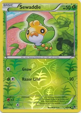 Sewaddle Reverse Holo 4 Normal