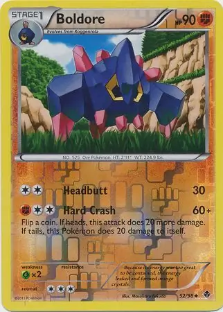 Boldore Reverse Holo 52 Normal