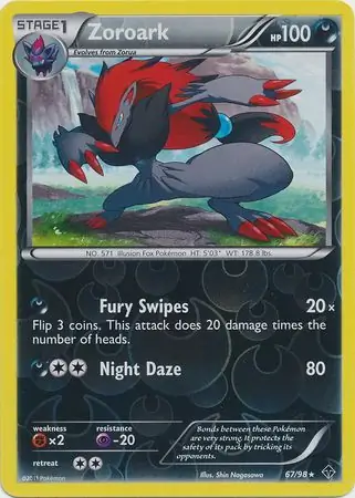 Zoroark Reverse Holo 67