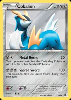Cobalion Holo 77