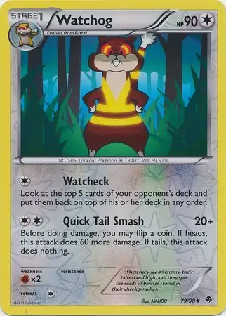 Watchog Reverse Holo 79
