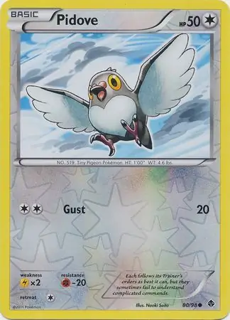 Pidove Reverse Holo 80 Normal