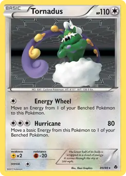 Tornadus Holo 89
