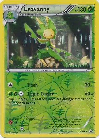 Leavanny Reverse Holo 8