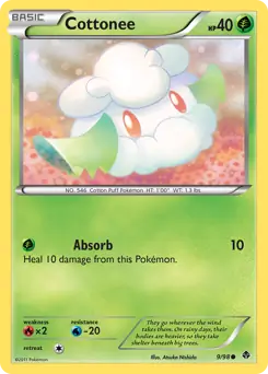 Cottonee 9 Normal