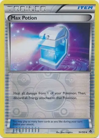 Max Potion Reverse Holo 94 Normal