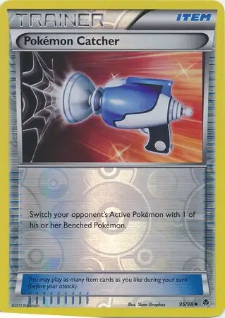 Pokemon Catcher Reverse Holo 95 Normal