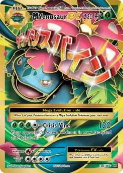 Full Art M Venusaur EX 100 Normal