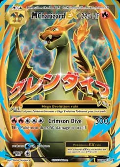 Full Art M Charizard EX 101 Normal