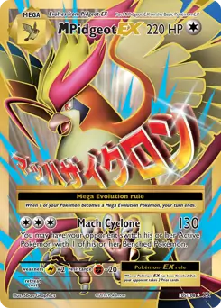 Full Art M Pidgeot EX 105