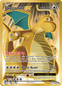 Full Art Dragonite EX 106 Normal
