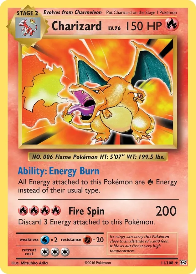 Charizard Holo 11