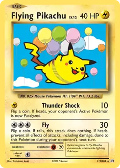 Flying Pikachu 110 Normal